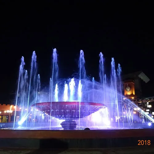 Kareem Fountain Lights